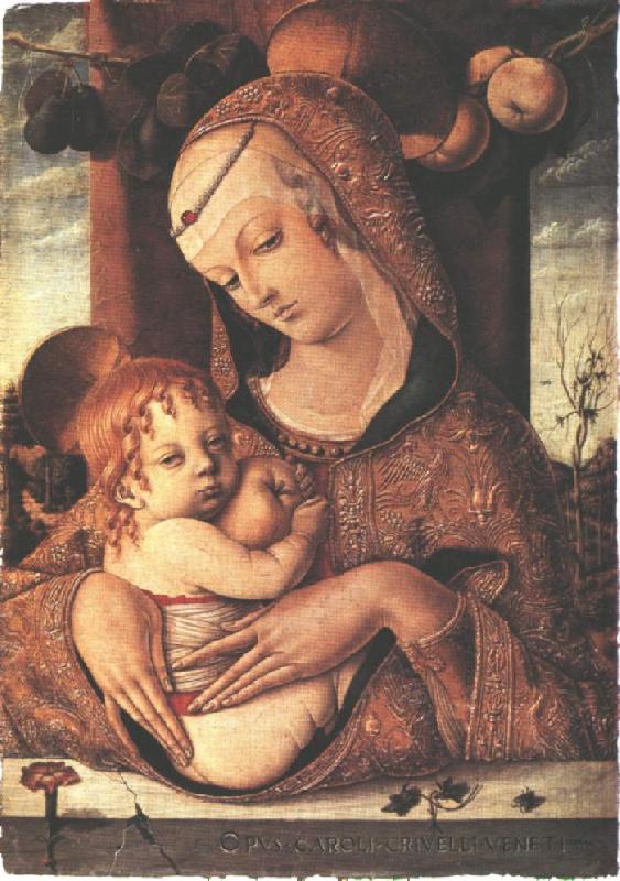 CRIVELLI, Carlo Virgin and Child dfg